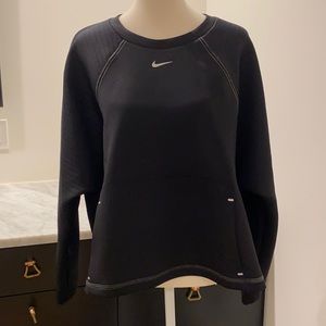 Nike cropped neoprene sweatshirt